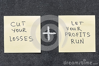 cut-losses-your-let-your-profits-run-proverb-interpretation-handwritten-sticker-notes-41675923